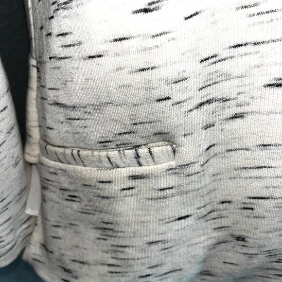 CARTONNIER ANTHROPOLOGIE Knit Blazer Cream Black- chiffon peplum back -NWOT - S - Picture 5 of 12